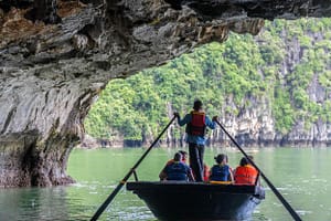 Athena Premium Bamboo boat ride