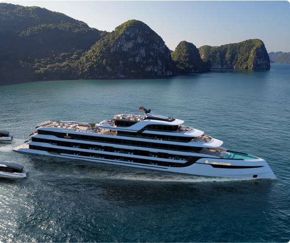 SAILING THE BAY ABOARDITS LONGEST CRUISEAthena Premium spans