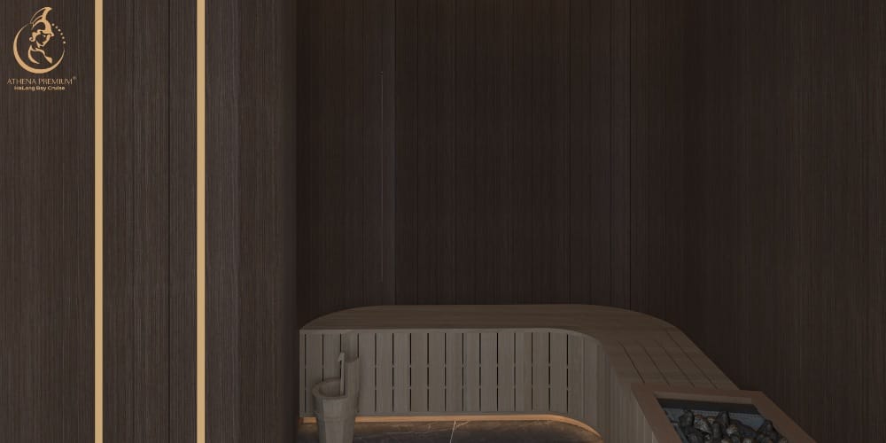 A comprehensive sauna system supporting detox recovery and physical balance onboard