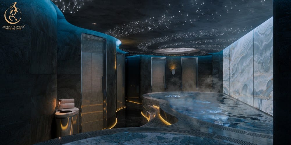 Hệ thống nước khoáng tươi với hệ thống điều khiển tự động đảm bảo chất lượng tắm trị liệu ổn định.