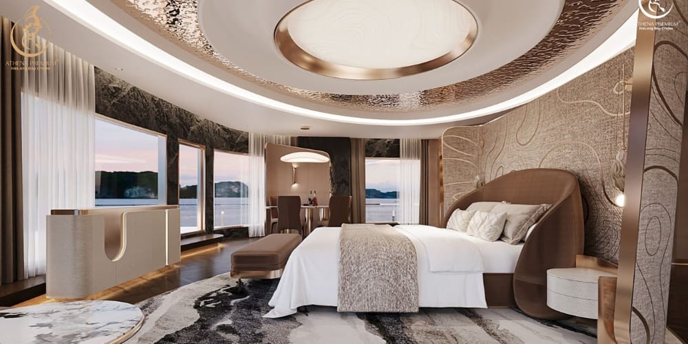 Imperial Athena Suite defines the ultimate presidential residence with unmatched scale privacy and exclusivity