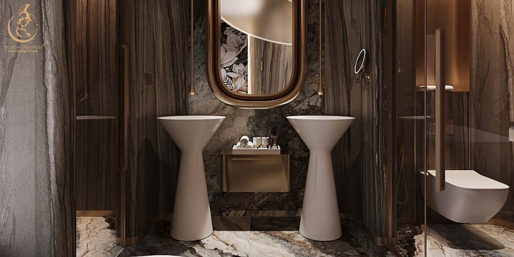 Timeless interior design crafted with ultra luxury materials for calm refined presidential living