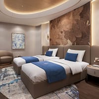 Athena Ocean View cabin with sea view window on Athena Premium Cruise