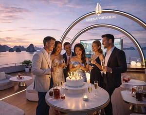 在豪华邮轮上纪念难忘的里程碑