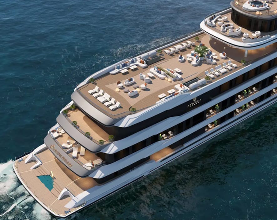 THE BAY’S LARGEST SUNDECKHosting over 500 guests, Athena Pre